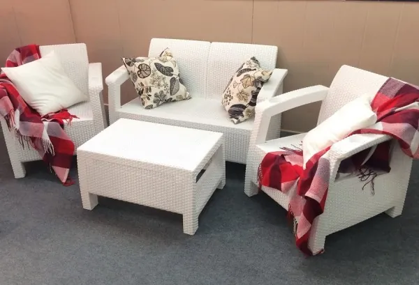 Комплект Yalta Terrace Set белый купить в Салавате