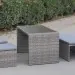 Диван-Трансформер AFINA плетеный из иск. ротанга S330G-W78 Grey купить в Салавате