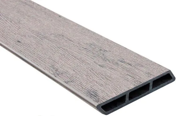 Доска Ромбус 3D ДПК Outdoor STORM GREY серая микс купить в Салавате
