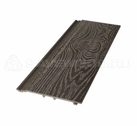 Сайдинг из дпк savewood sw-cedrus тангенциальный распил темно-коричневый купить в Салавате