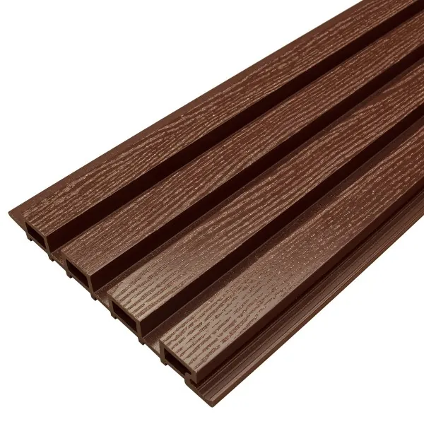 Фасадная доска из ДПК Faynag Wood Рейка Шоколад купить в Салавате