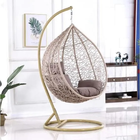 Кресло Подвесное из искусственного ротанга AFM-169A-XLB Beige купить в Салавате