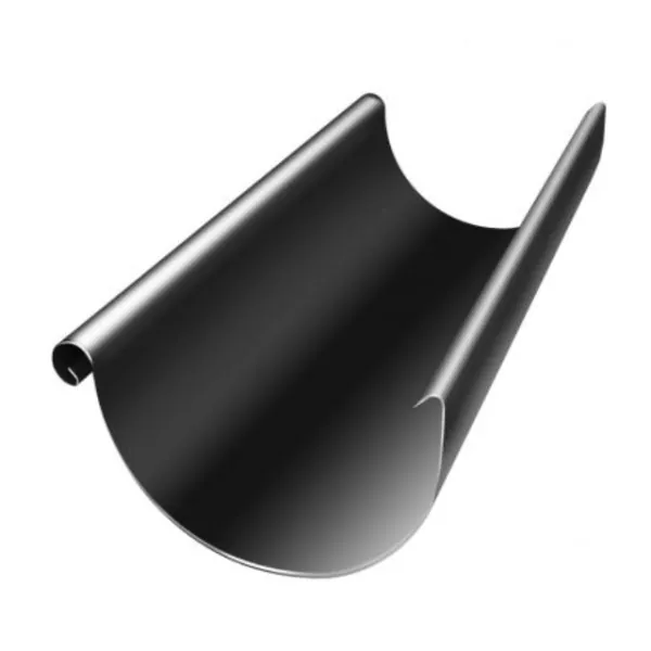 Водосток Grand Line 125x90 – Желоб 3м RAL 9005 купить в Салавате