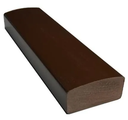 Лавочный брус Ecodecking Некст полнотелый глянцевый 70х35 шоколад купить в Салавате