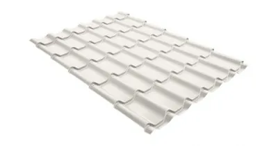 Металлочерепица классик 0,5 Satin RAL 9002 светло-серый