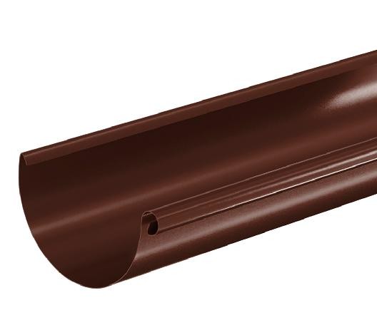 Водосток Aquasistem, система 150/100 - Водосточный желоб 3.00м RAL 8017 Коричневый купить в Салавате