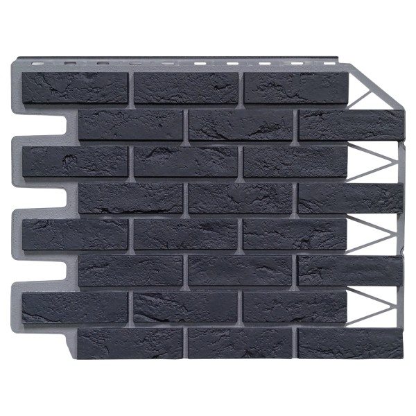 Фасадная панель FineBer, Кирпич Баварский, Графит купить в Салавате