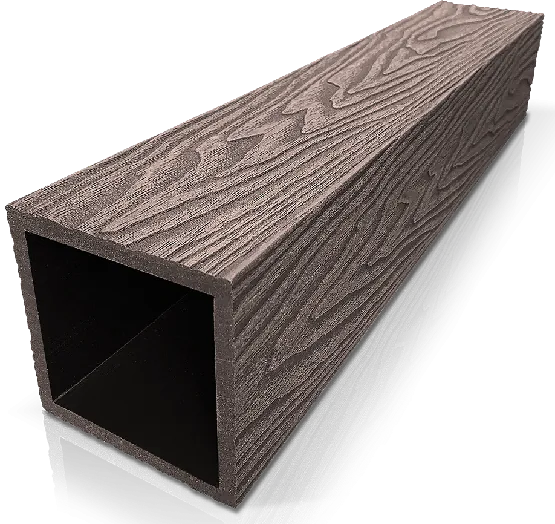 Столб ДПК 3D GardenParkett фактура дерева Венге купить в Салавате