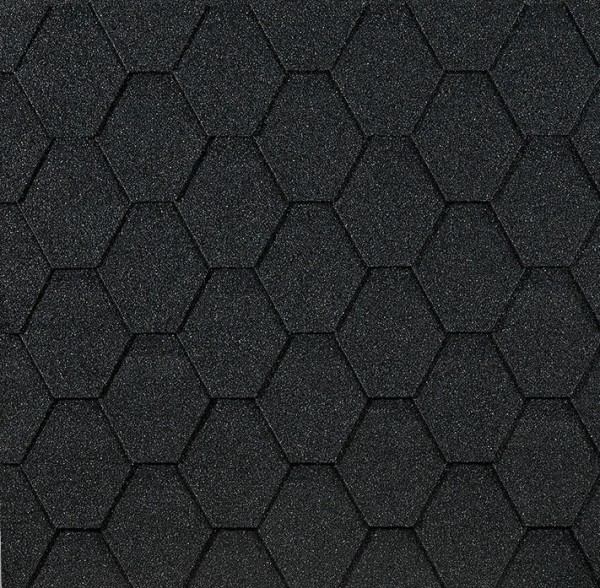 Гибкая черепица EURASIA Docke, Коллекция ШЕСТИГРАННИК Серый купить в Салавате