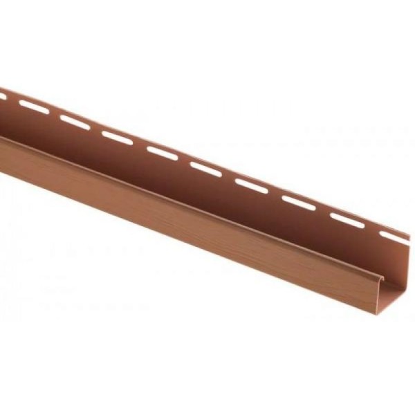 J-профиль Люкс Крашенный, T-15, ВН, Cветлый Дуб купить в Салавате