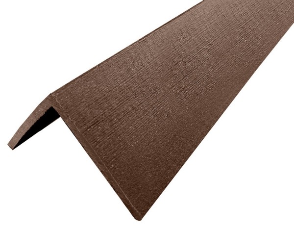 Уголок ДПК для сайдинга 70x70x3000мм Коричневый купить в Салавате
