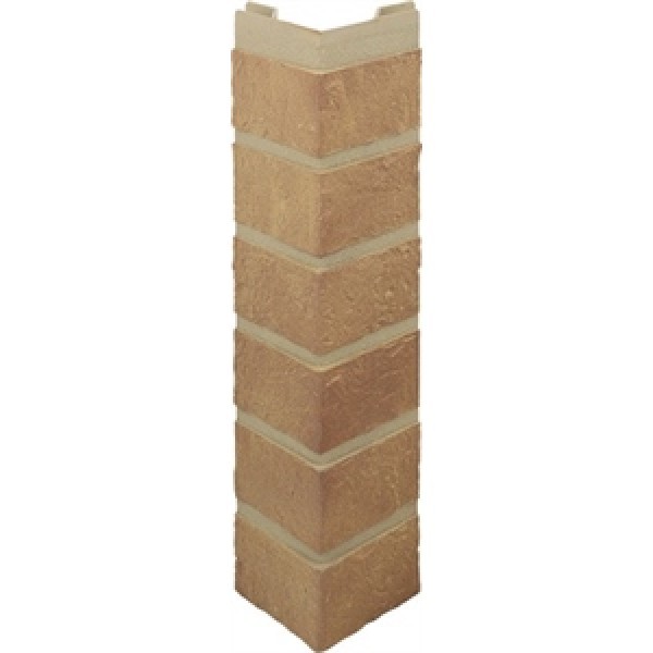 Наружный угол кирпич (бежевый), 0,47 х 0,1м купить в Салавате