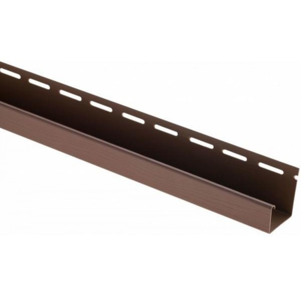J-профиль Люкс Крашенный, T-15, ВН, Тёмный Орех купить в Салавате