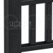 Комплект крышка/юбка для столба SEQUOIA BLACK купить в Салавате