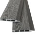 Заборная панель шип-паз EasyDecking Wood-Х 146х20 Серый купить в Салавате