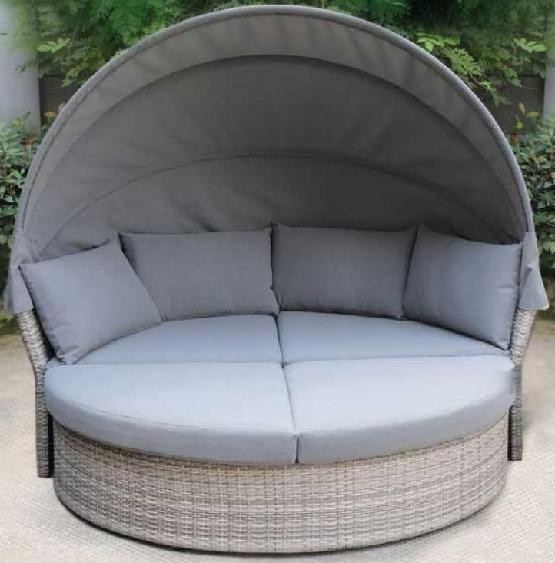 Диван-Трансформер AFINA плетеный из иск. ротанга AFM-325G Grey купить в Салавате