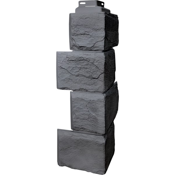 Цокольный сайдинг FineBer – Серия “Камень природный”, Угол наружный Кварцевый купить в Салавате