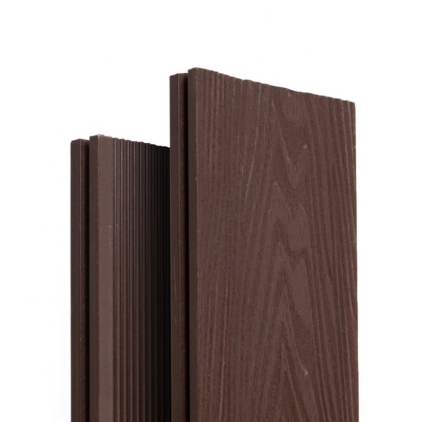 Террасная доска Ecodecking Экстра 3D полнотелая Графит купить в Салавате