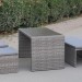Диван-Трансформер AFINA плетеный из иск. ротанга S330G-W78 Grey купить в Салавате