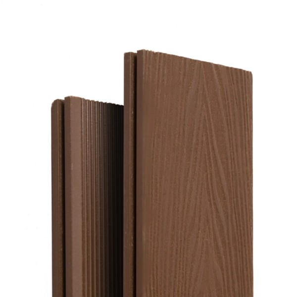 Террасная доска Ecodecking Экстра 3D полнотелая Шоколад купить в Салавате