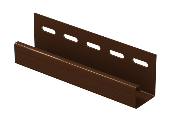 J-планка Ю-пласт Классика коричневая купить в Салавате
