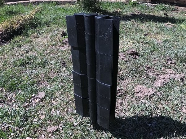 Угловой элемент поворотный, пластиковый от 60° до 300° для доски 300х30 мм из ДПК чёрный Holzhof купить в Салавате