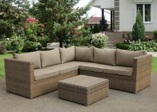 Комплект мебели AFINA плетеной из иск. ротанга YR825B Beige купить в Салавате