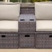 Комплект мебели AFINA плетеной из иск. ротанга AFM-330B Brown купить в Салавате