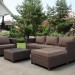 Комплект мебели AFINA плетеной из иск. ротанга YR821A Brown/Beige купить в Салавате
