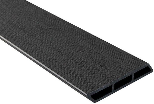 Доска Ромбус 3D ДПК Outdoor STORM BLACK черная купить в Салавате