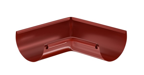 Водосток Aquasistem, система 125x90 - Угол желоба, внутренний 90° RR 29 Бургундский купить в Салавате
