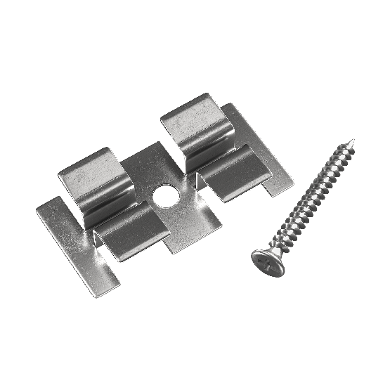 Клипса с саморезом, Grinder шовный монтаж 5 mm купить в Салавате