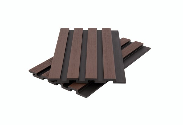 Стеновая панель брусковая двухцветная co-extrusion, chocolate mix купить в Салавате
