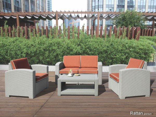Уличные диваны и кресла коллекции Rattan Premium 4 купить в Салавате