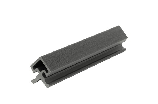 Угол внешний для фасадной панели co-extrusion, grey dark купить в Салавате