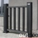 Ограждение из ДПК Outdoor Классик 3D STORM чёрный купить в Салавате
