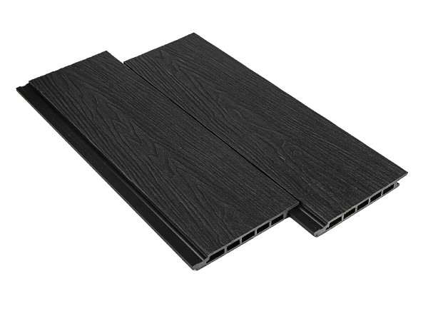 Фасадная панель из ДПК Deckart Vista 3D с текстурой дерева Графит купить в Салавате