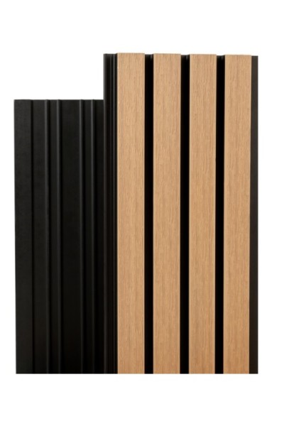 Фасадная реечная панель Ecodecking Скай коэкструзия 200х20х3000 Бук купить в Салавате