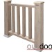 Ограждение из ДПК Outdoor Классик 3D STORM серый микс купить в Салавате