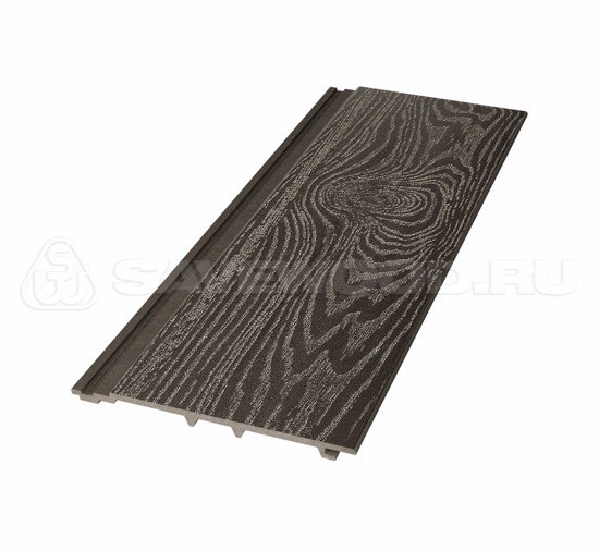 Сайдинг из дпк savewood sw-cedrus тангенциальный распил темно-коричневый купить в Салавате