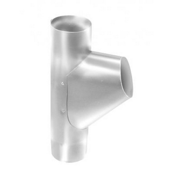 Водосток Grand Line 125x90 – Тройник RAL 9003 купить в Салавате