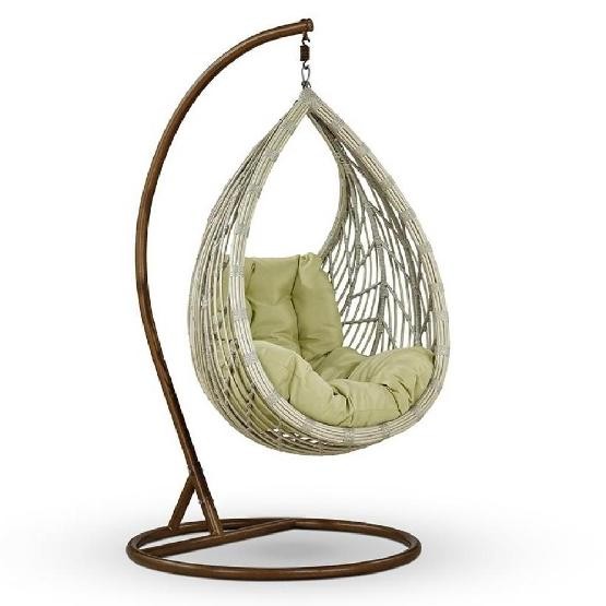 Кресло Подвесное из искусственного ротанга N886-W71 White купить в Салавате