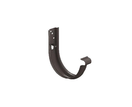 Водосток Aquasistem, Система 125x90 - Крюк универсальный с комплектом крепления RR 32 Тёмно-коричневый matt купить в Салавате