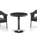 Комплект плетеной мебели AFINA из иск. ротанга T601/Y79A-W53 Brown 2Pcs купить в Салавате