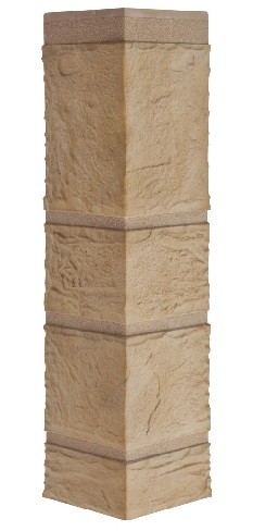 Наружный угол камень (желтый) купить в Салавате