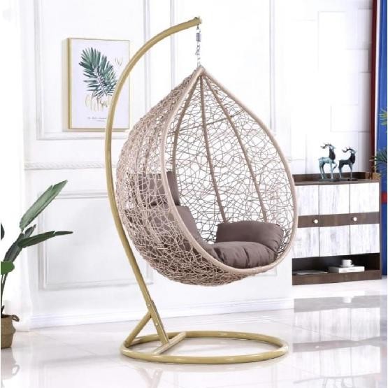 Кресло Подвесное из искусственного ротанга AFM-169A-XLB Beige купить в Салавате
