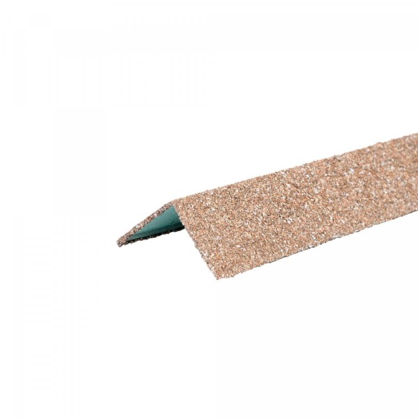 Уголок металлический внешний ТЕХНОНИКОЛЬ HAUBERK, Коричнево-бежевый купить в Салавате