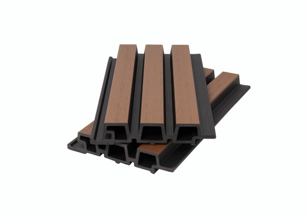 Фасадная панель брусковая двухцветная co-extrusion, sand mix купить в Салавате