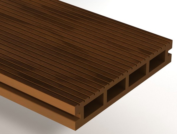 Террасная доска из ДПК WOODVEX Expert Тик купить в Салавате