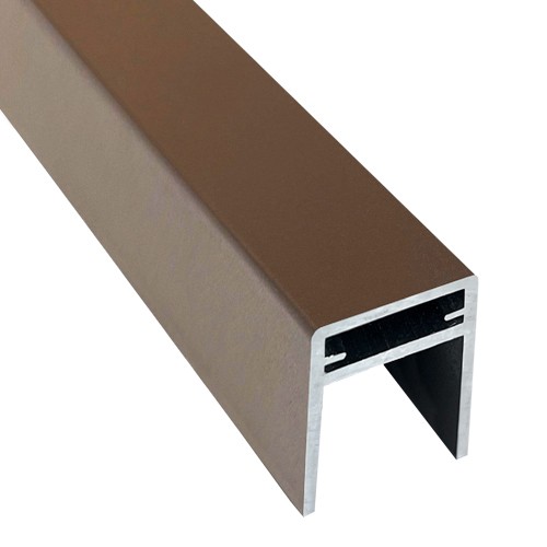 П-профиль Алюминиевый EasyDecking 35x25 Венге купить в Салавате